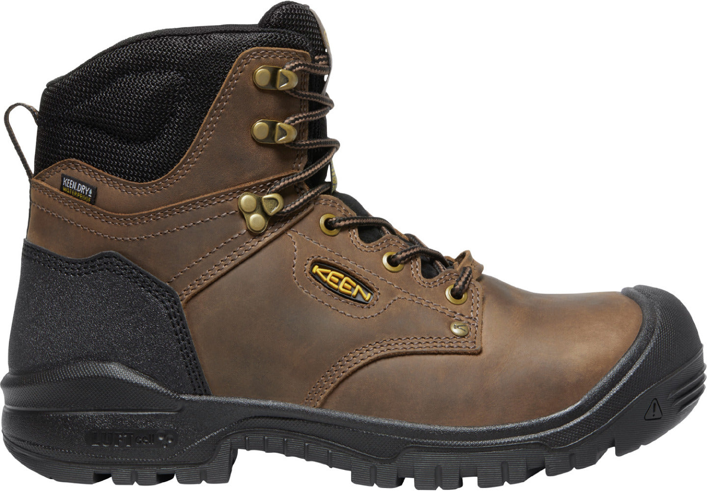 KEEN Utility Independence Men's Carbon Fiber Toe 400G Insulated Waterproof Work Boot - profile