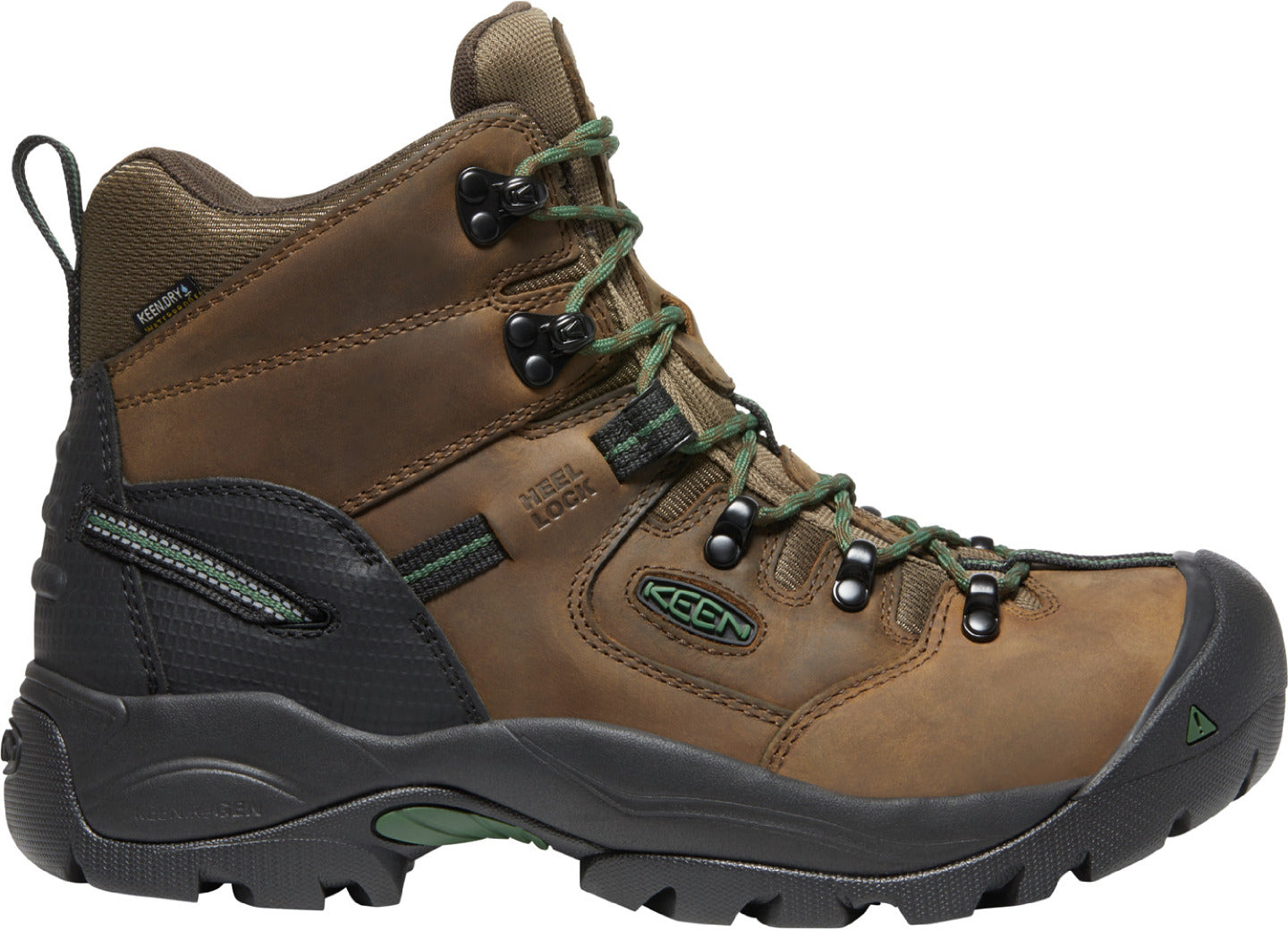 KEEN Utility® Pittsburgh Energy Men's Carbon Fiber Toe Electrical Hazard Waterproof Work Boot - profile