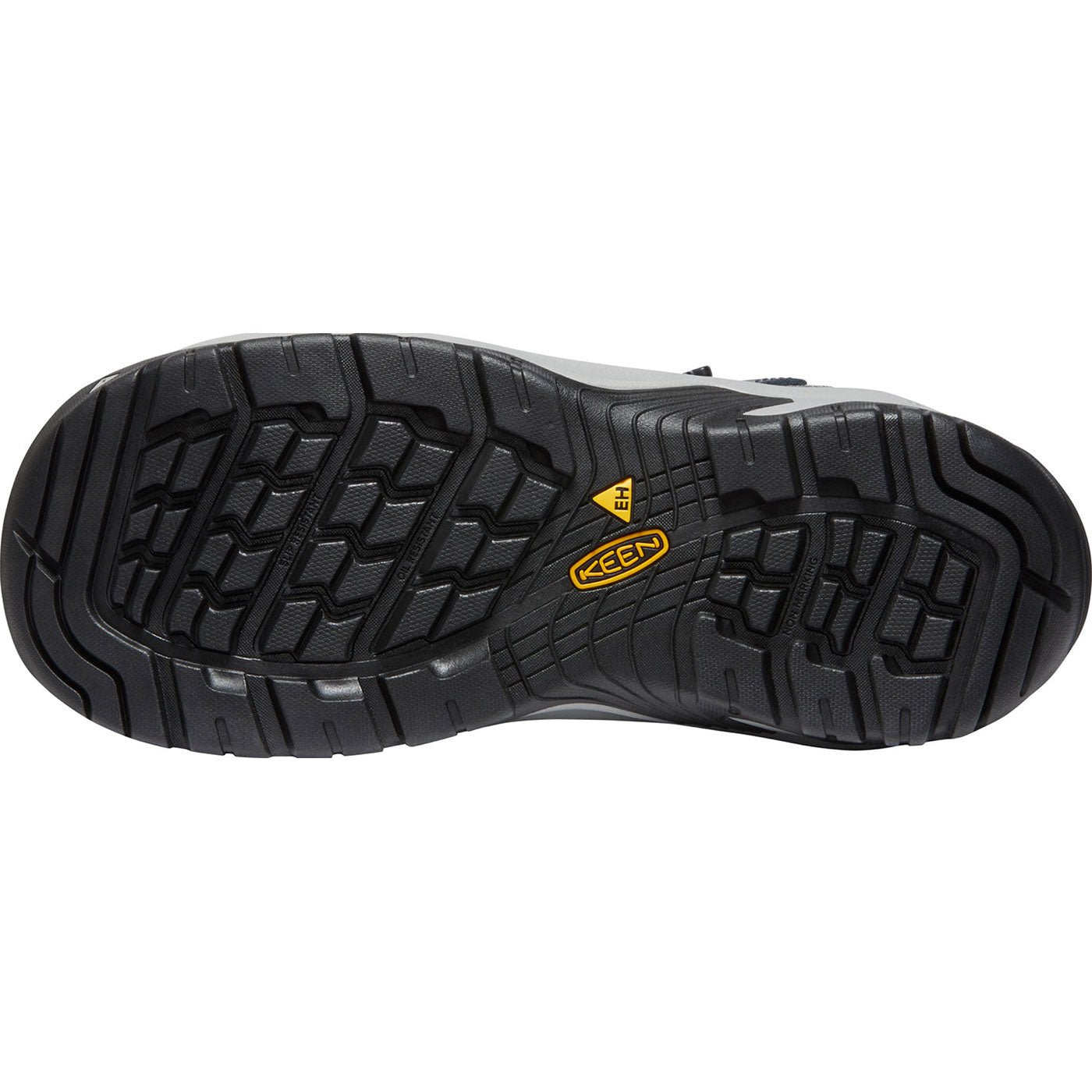 KEEN Utility Reno Mid Men's Carbon Fiber Toe Electrical Hazard Waterproof Hi-Top Athletic Work Boot - outsole