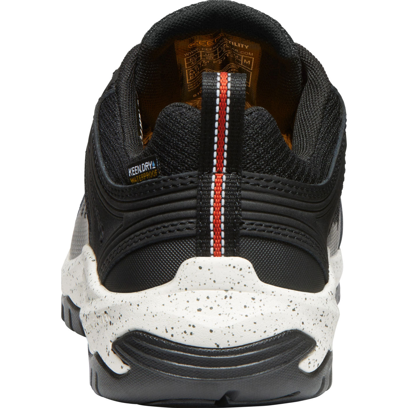 KEEN Utility Reno Men's Carbon Fiber Toe Electrical Hazard Waterproof Athletic Work Shoe - back