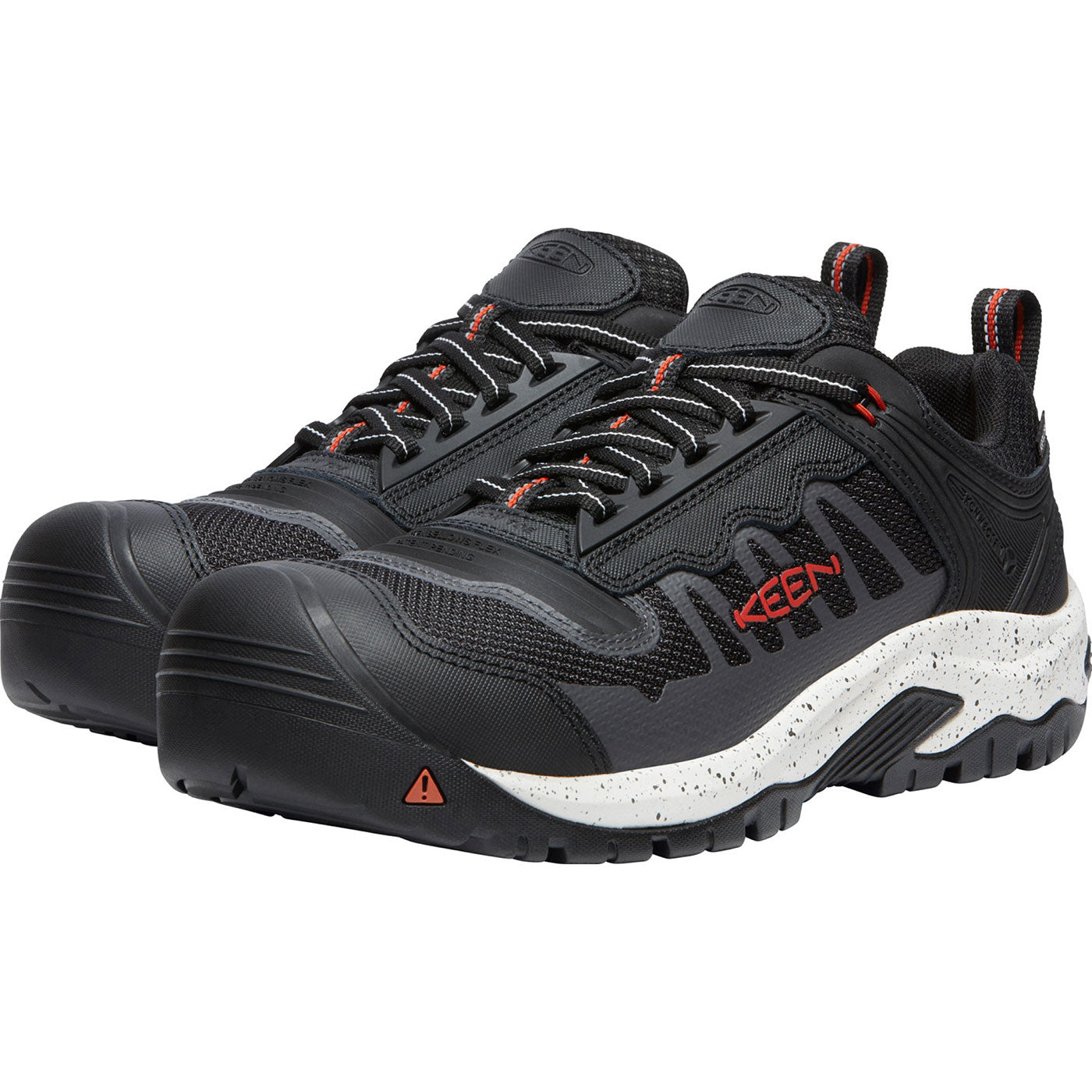 KEEN Utility Reno Men's Carbon Fiber Toe Electrical Hazard Waterproof Athletic Work Shoe - profile
