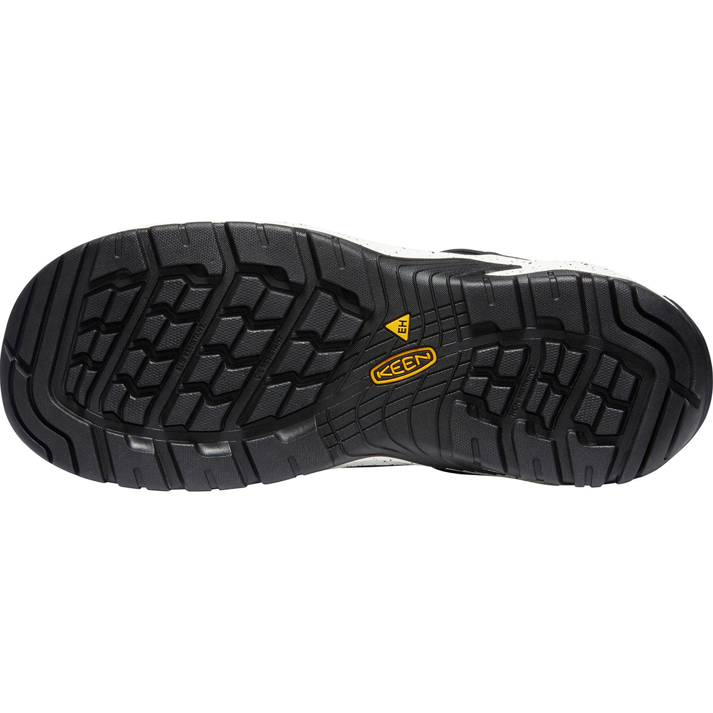 KEEN Utility Reno Men's Carbon Fiber Toe Electrical Hazard Waterproof Athletic Work Shoe - outsole