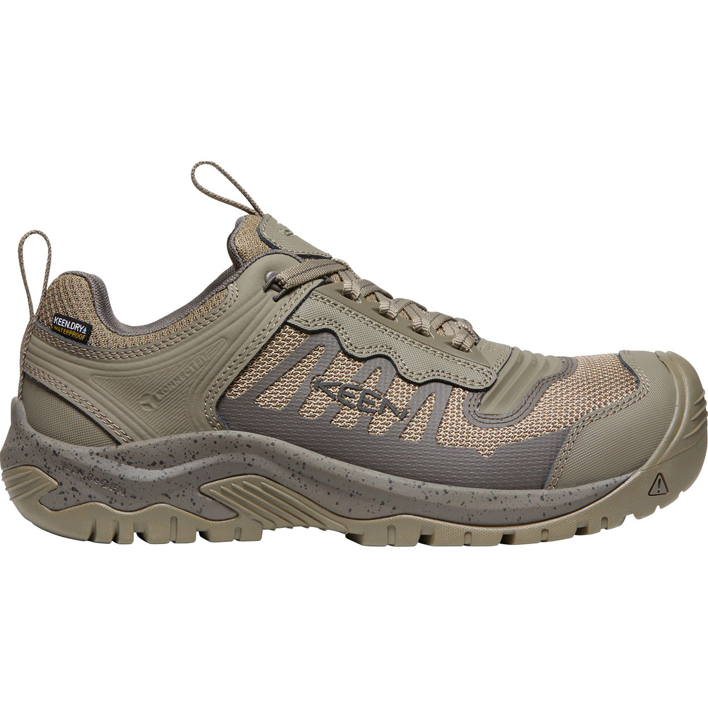 KEEN Utility Reno Men's Carbon Fiber Toe Electrical Hazard Waterproof Athletic Work Shoe - profile