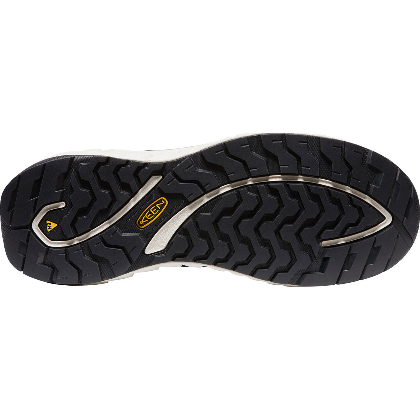 KEEN Utility® Arvada Men's Carbon Fiber Toe Electrical Hazard Athletic Work Shoe - outsole