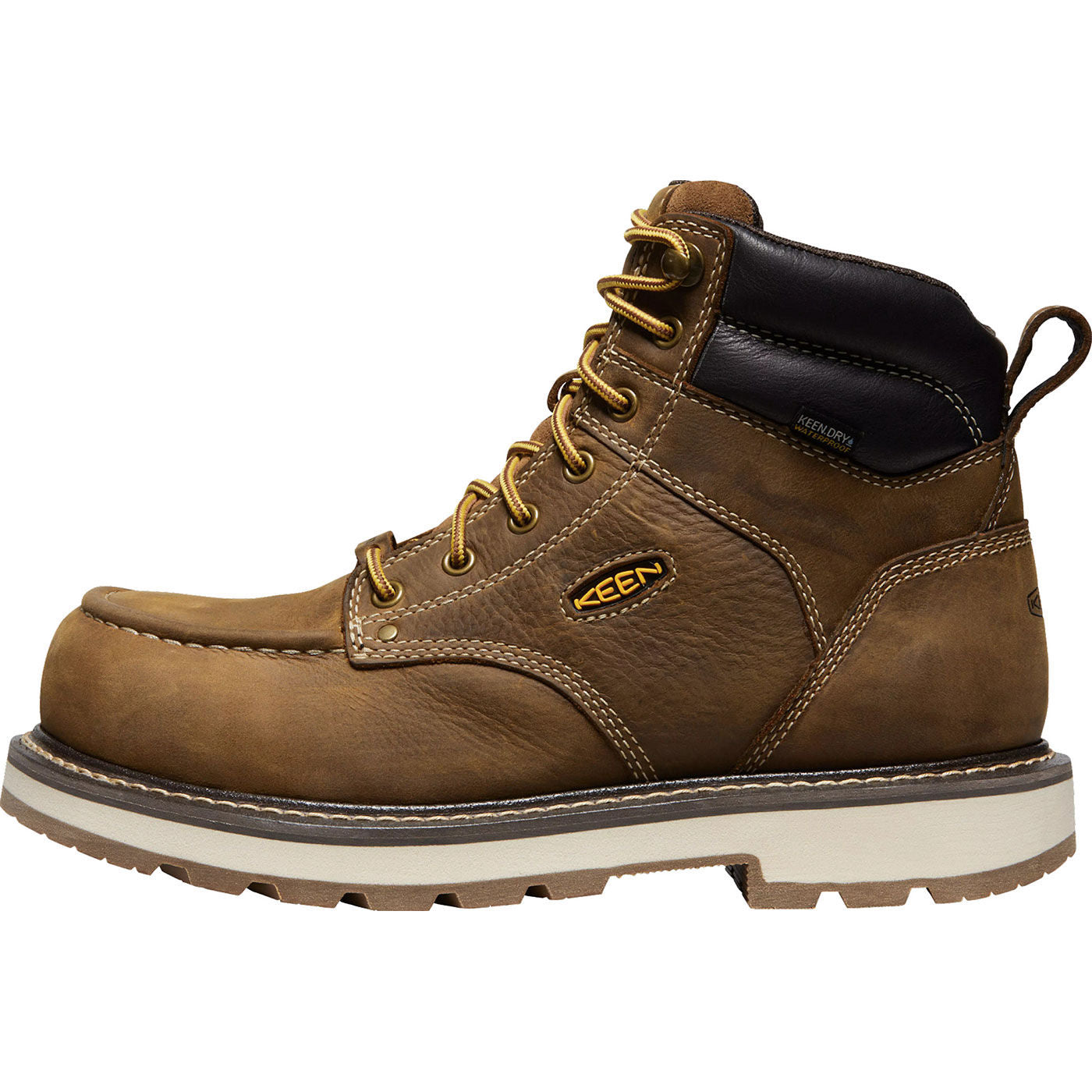 KEEN Utility® Cincinnati Men's Carbon Fiber Toe Electrical Hazard Waterproof Work Boot - profile