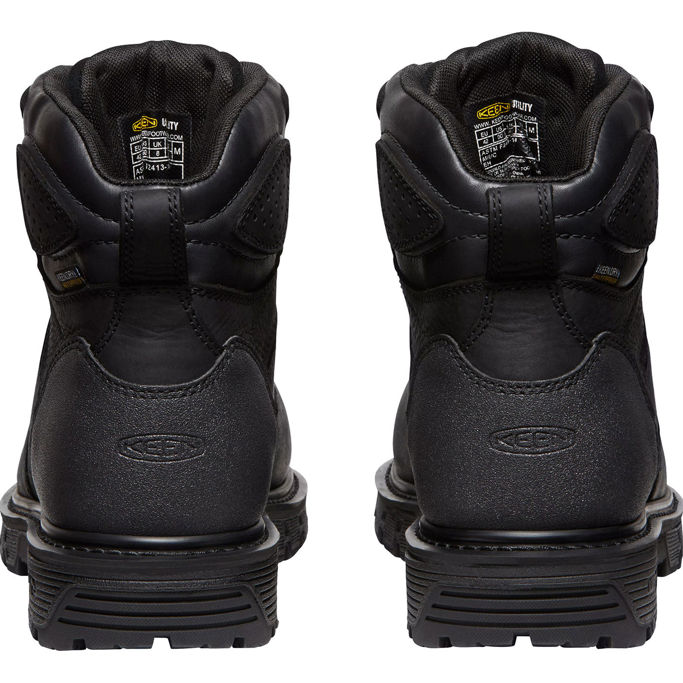 KEEN Utility® Camden Men's Carbon-Fiber Toe Electrical Hazard Waterproof Work Boot - back