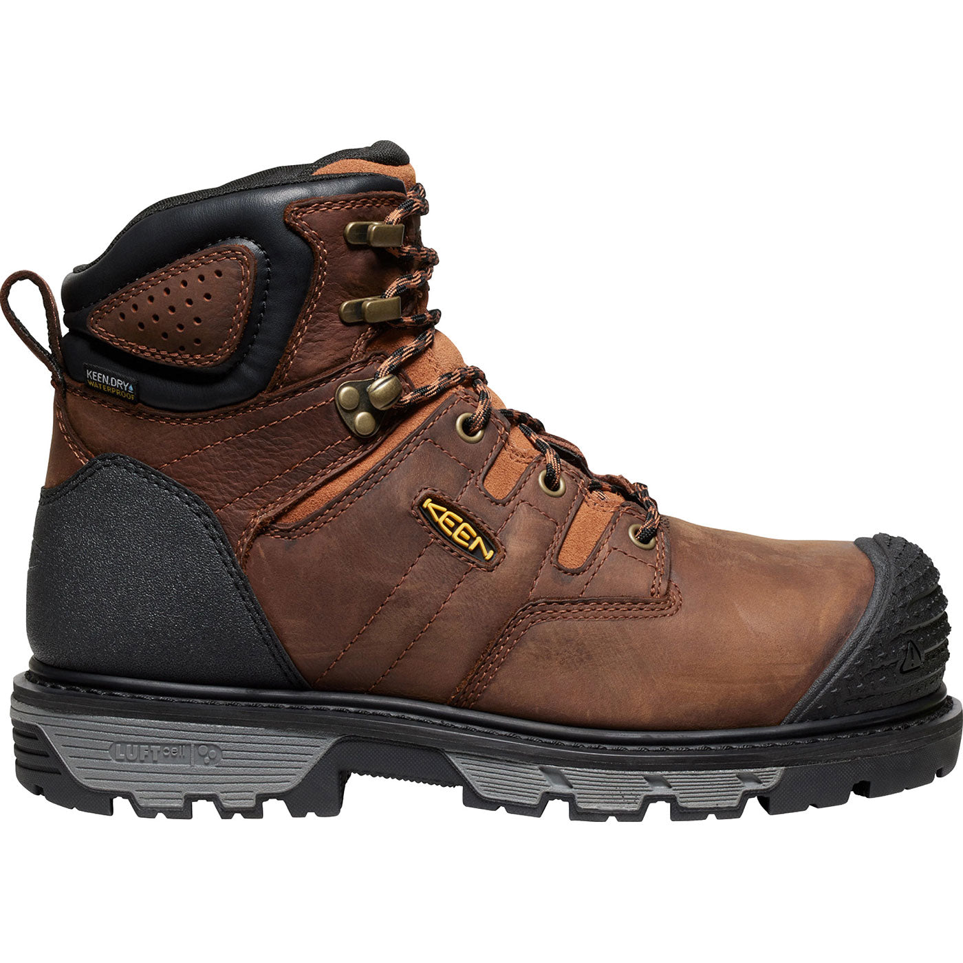 KEEN Utility® Camden Men's Carbon-Fiber Toe Electrical Hazard Waterproof Work Boot - profile