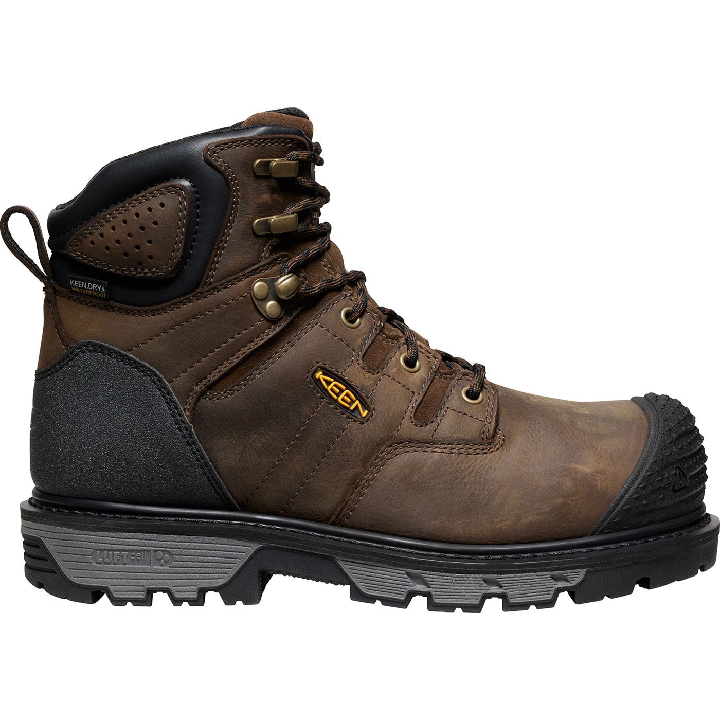 KEEN Utility® Camden Men's CSA Carbon-Fiber Toe Puncture-Resisting Waterproof Work Boot - profile