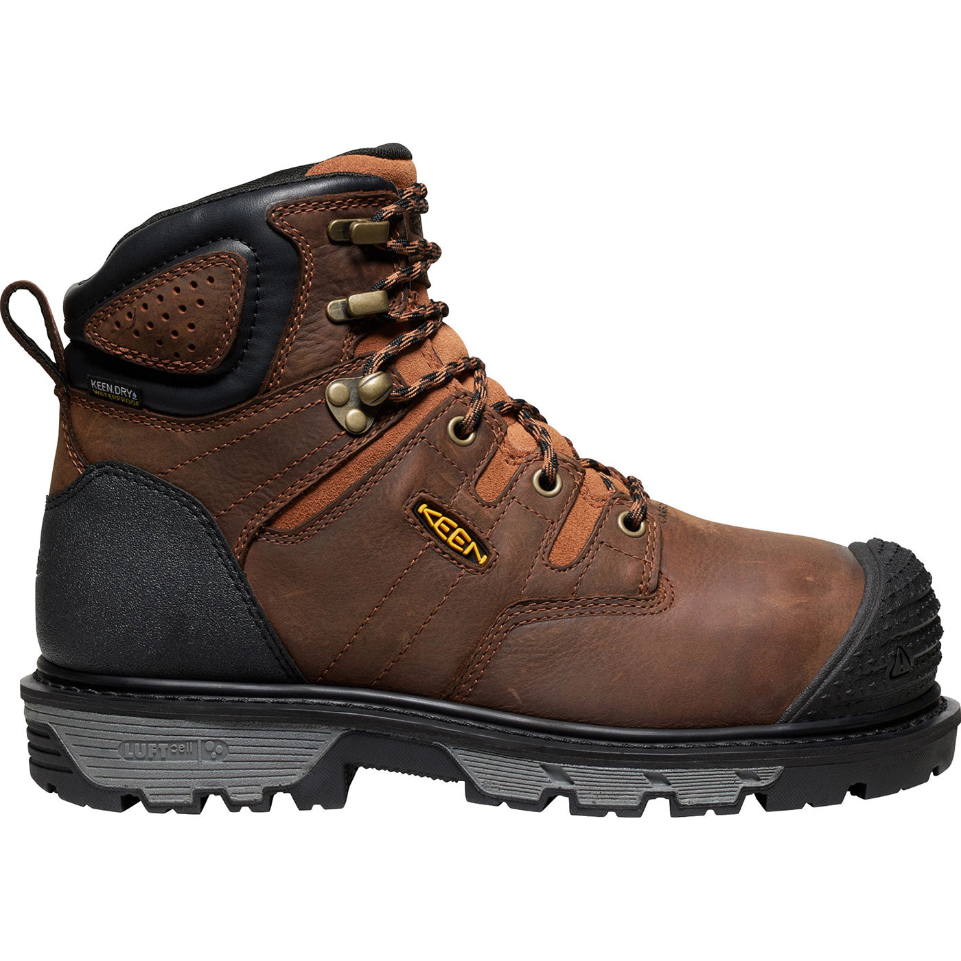 KEEN Utility® Camden Men's Internal Metatarsal Carbon-Fiber Toe Waterproof Work Boot - profile