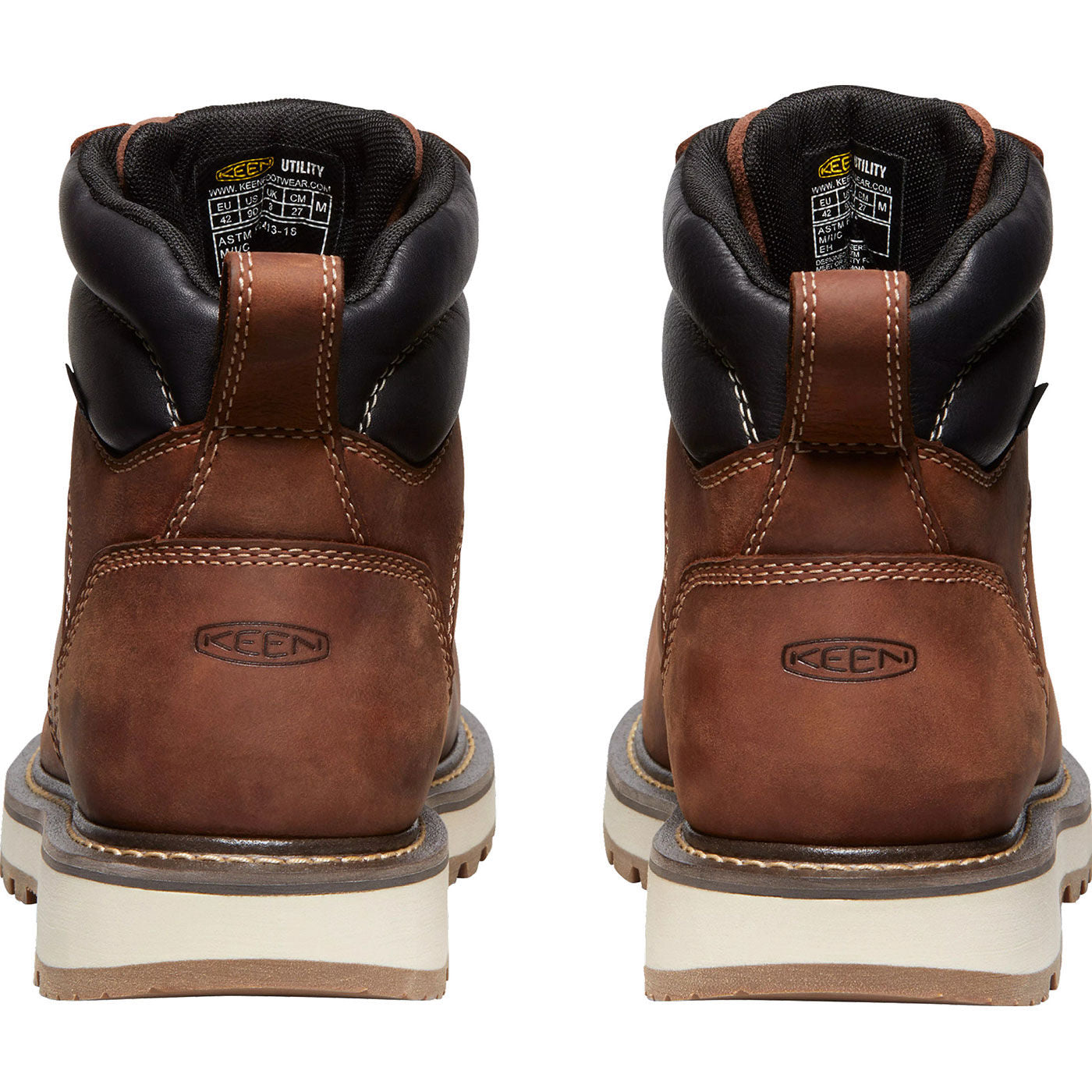 KEEN Utility® Cincinnati Men's Carbon Fiber Toe Electrical Hazard Waterproof Work Boot - back