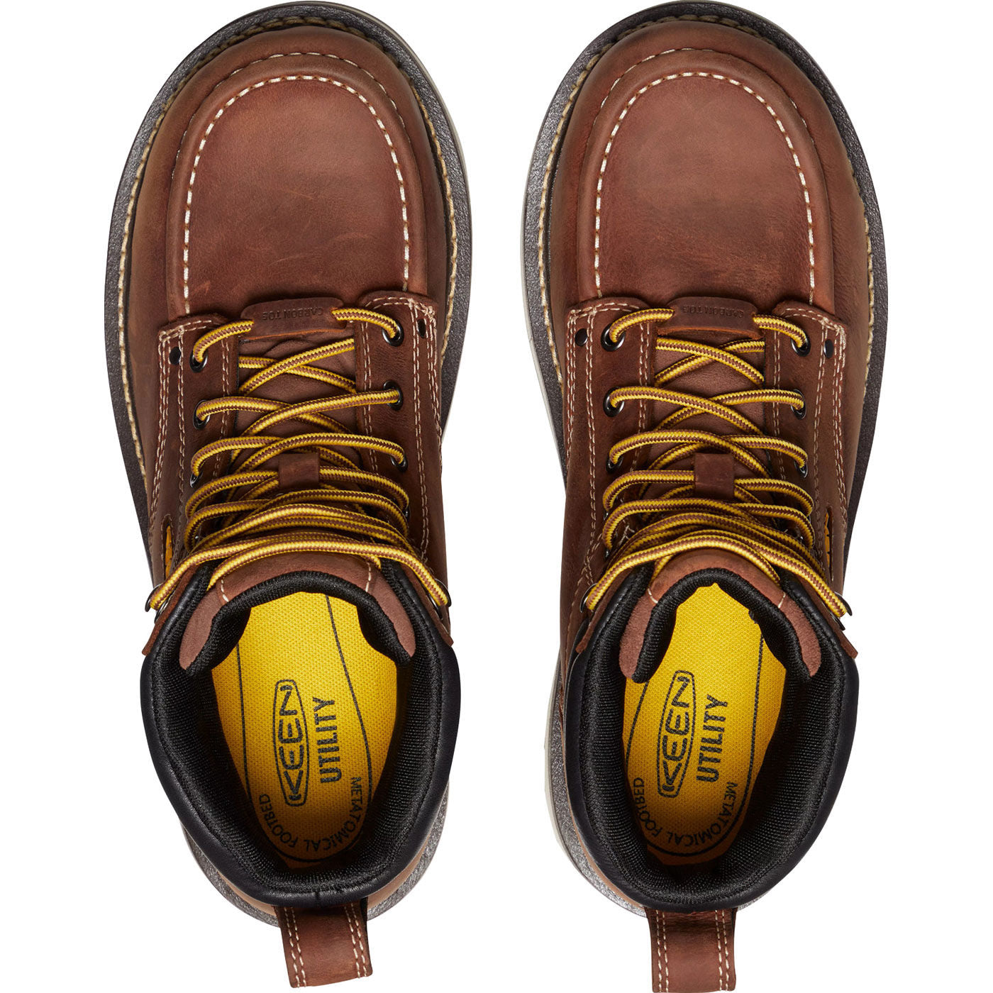 KEEN Utility® Cincinnati Men's Carbon Fiber Toe Electrical Hazard Waterproof Work Boot - birdseye