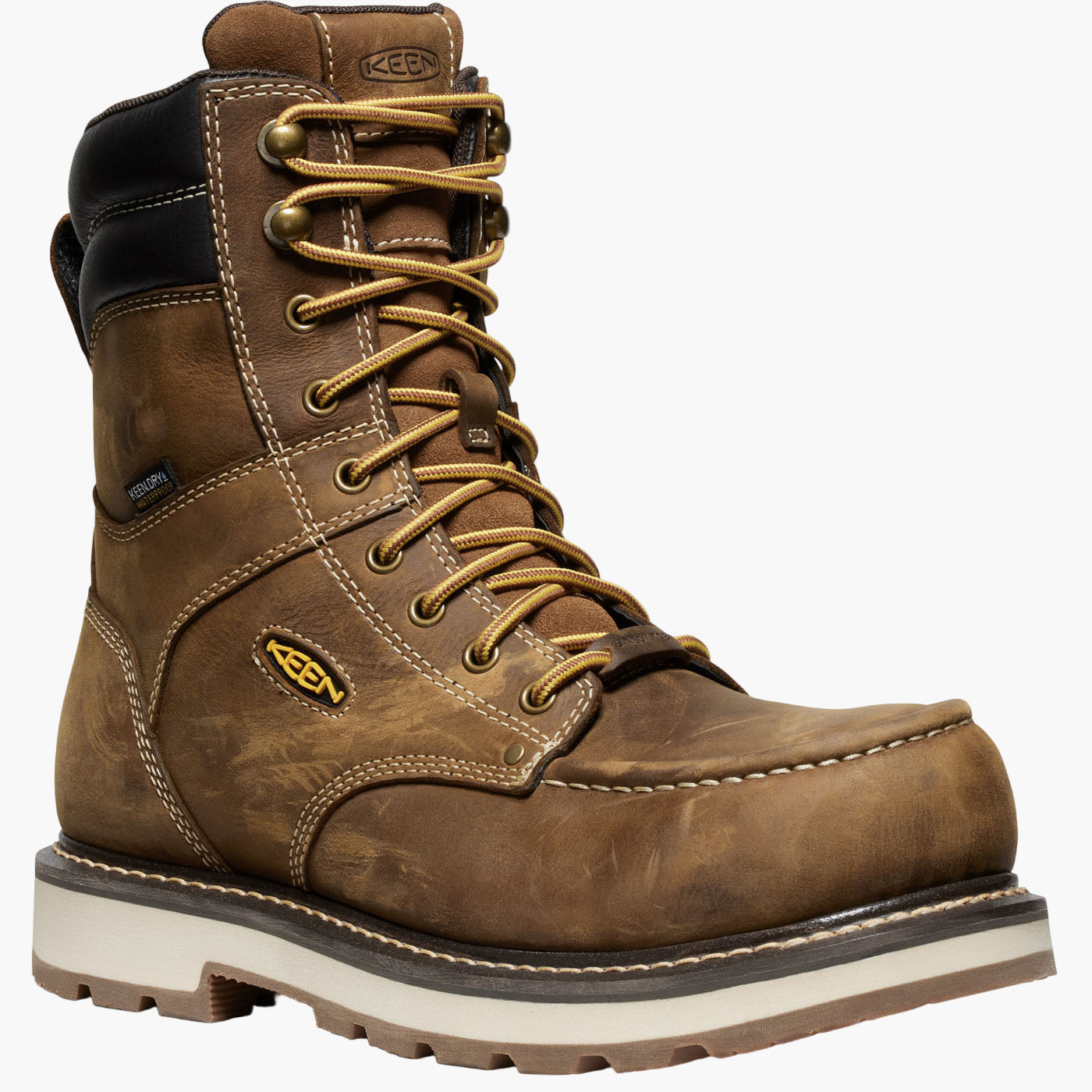 KEEN Utility® Cincinnati 90 Men's 8-inch Carbon Fiber Toe Electrical Hazard Waterproof Work Boot