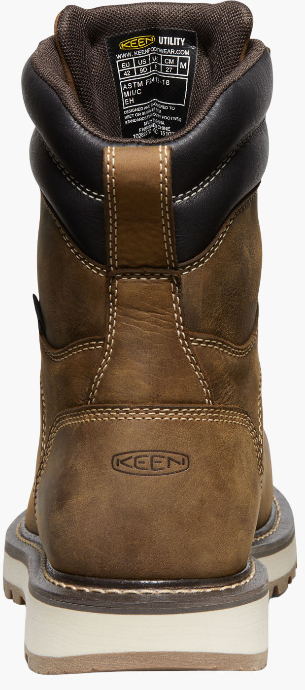 KEEN Utility® Cincinnati 90 Men's 8-inch Carbon Fiber Toe Electrical Hazard Waterproof Work Boot