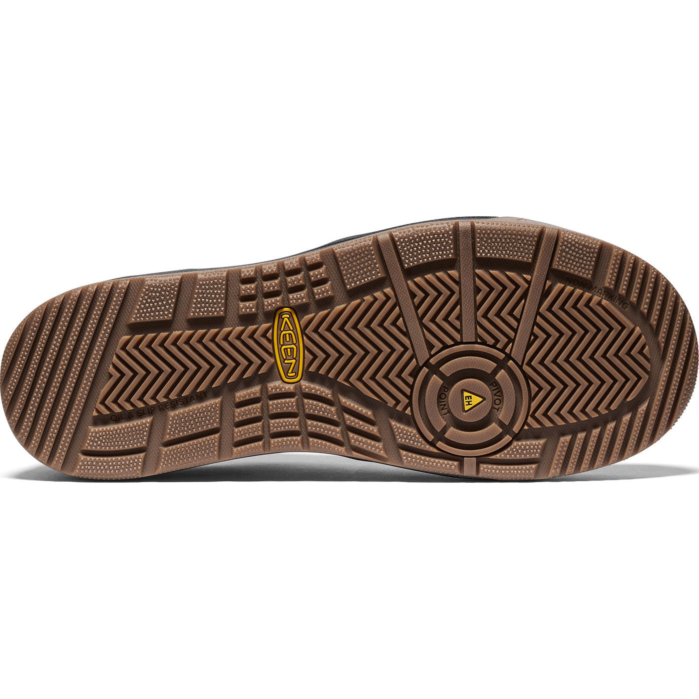 KEEN Utility Kenton Men's Carbon Fiber Toe Electrical Hazard Athletic Work Shoe - outsole