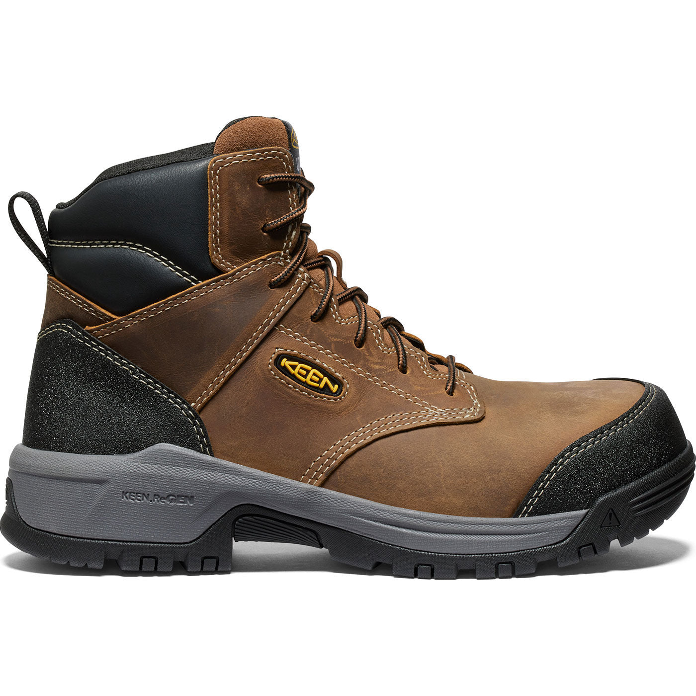 KEEN Utility® Evanston Men's Carbon Fiber Toe Static-Dissipative Work Boot - profile