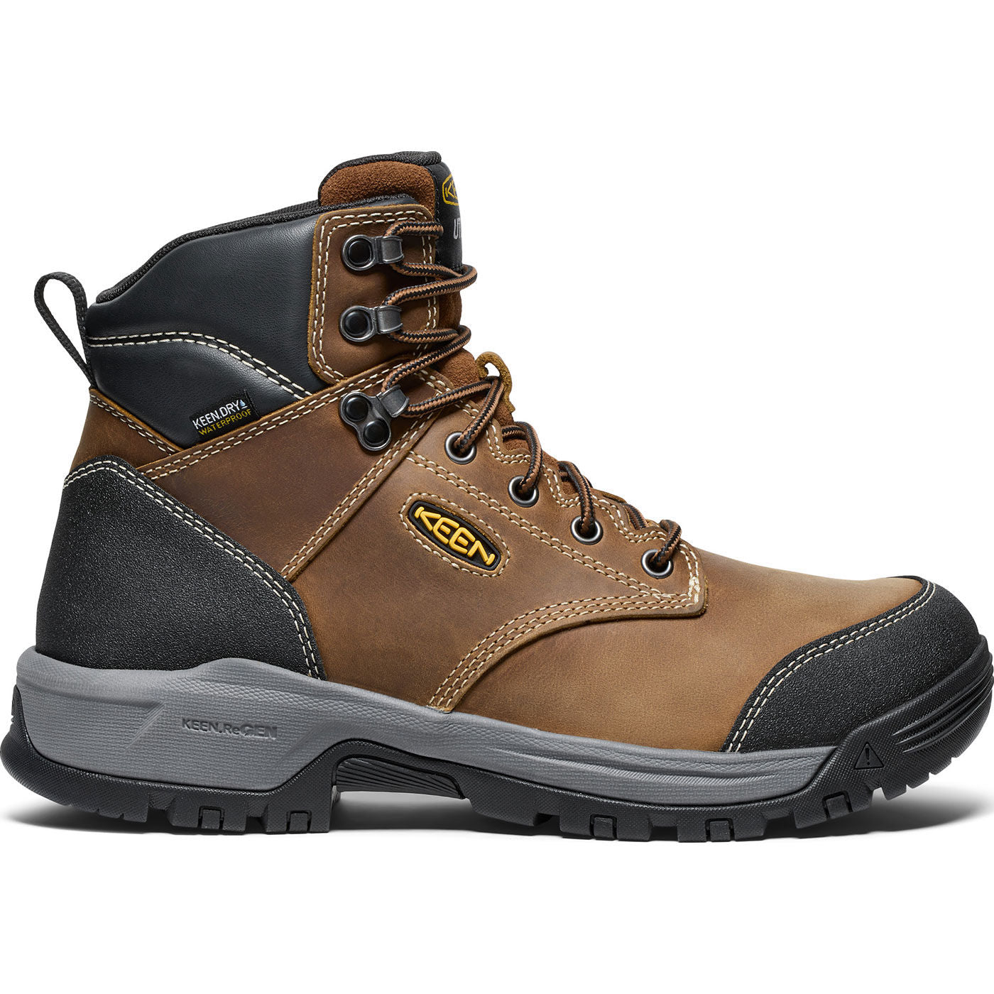 KEEN Utility® Evanston Men's Electrical Hazard Waterproof Work Boot - profile