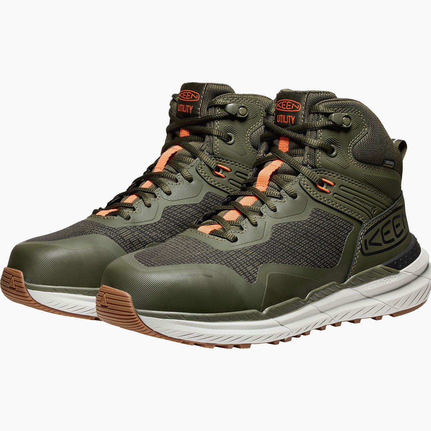 KEEN Utility Synchro Men's 5-inch Carbon Nano Toe Electrical Hazard Waterproof Work Boot