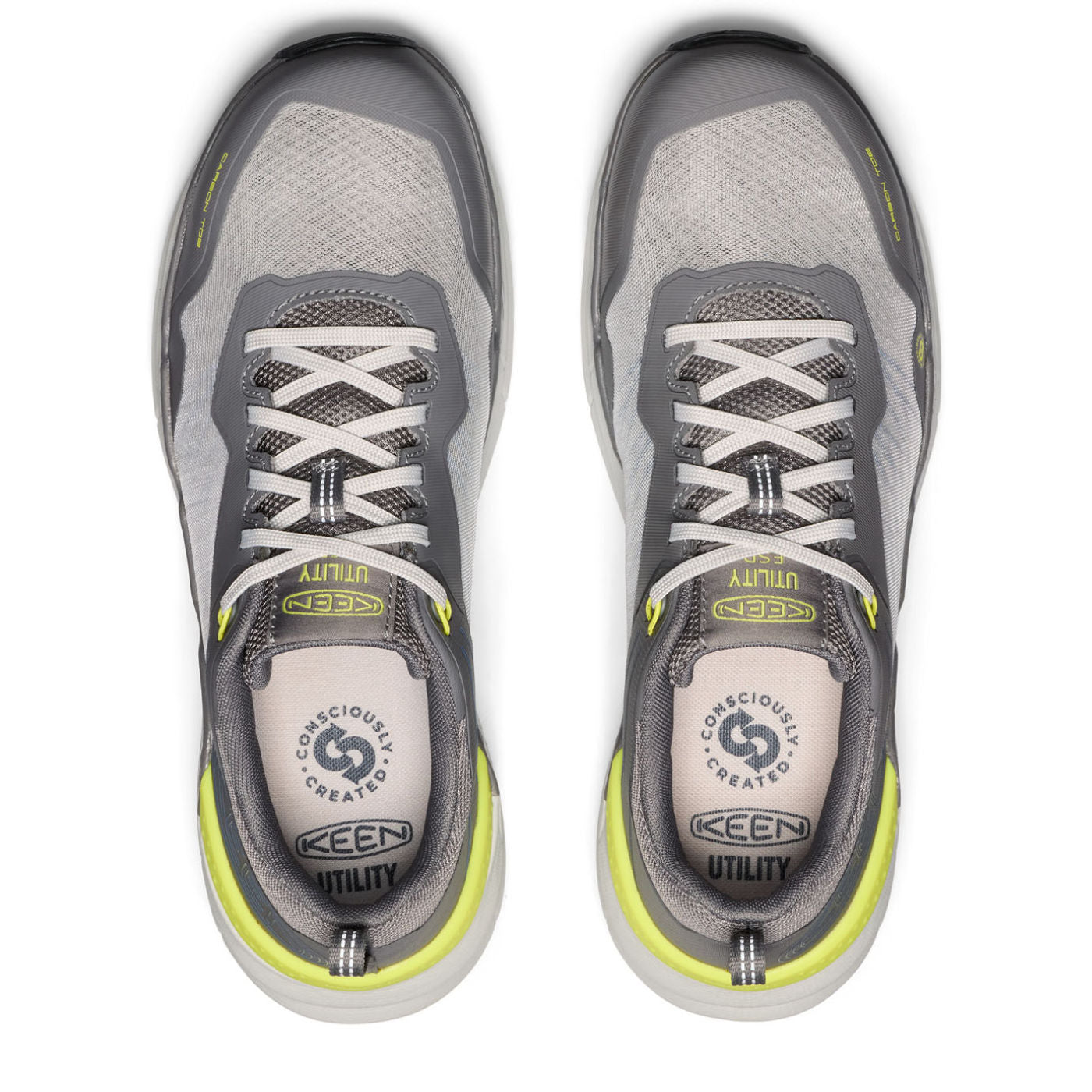 KEEN Utility Speedworks Men's Carbon Nano Toe Static-Dissipative Athletic Work Shoe - birdseye