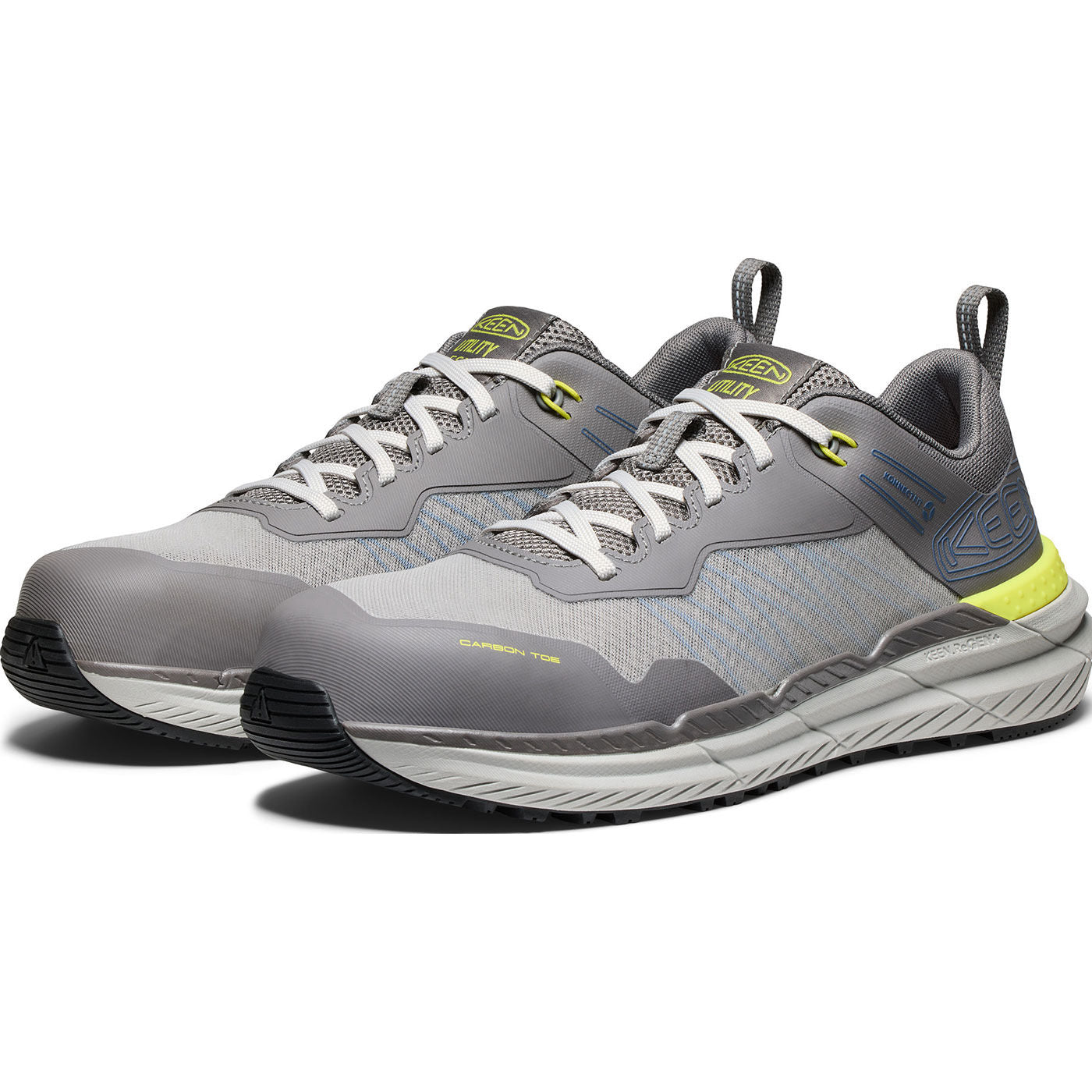 KEEN Utility Speedworks Men's Carbon Nano Toe Static-Dissipative Athletic Work Shoe - front