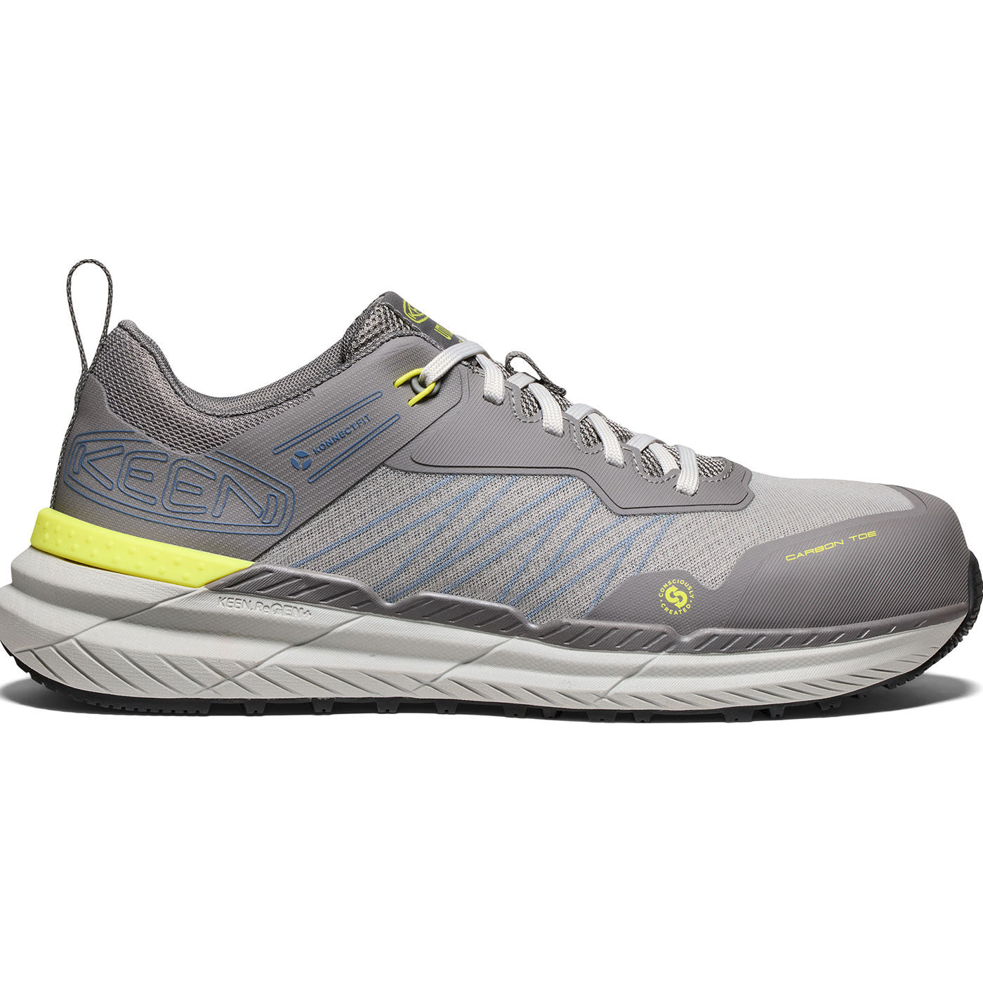 KEEN Utility Speedworks Men's Carbon Nano Toe Static-Dissipative Athletic Work Shoe - profile