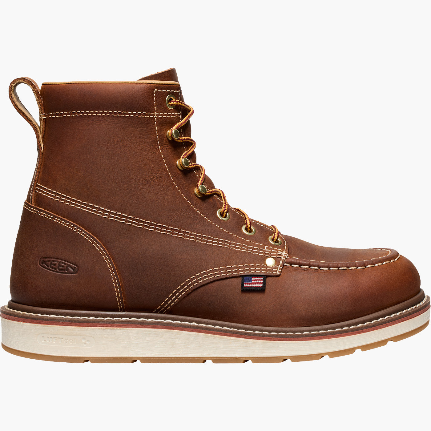 KEEN Utility Liberty Moc Men's 6-inch Electrical Hazard Wedge Work Boot