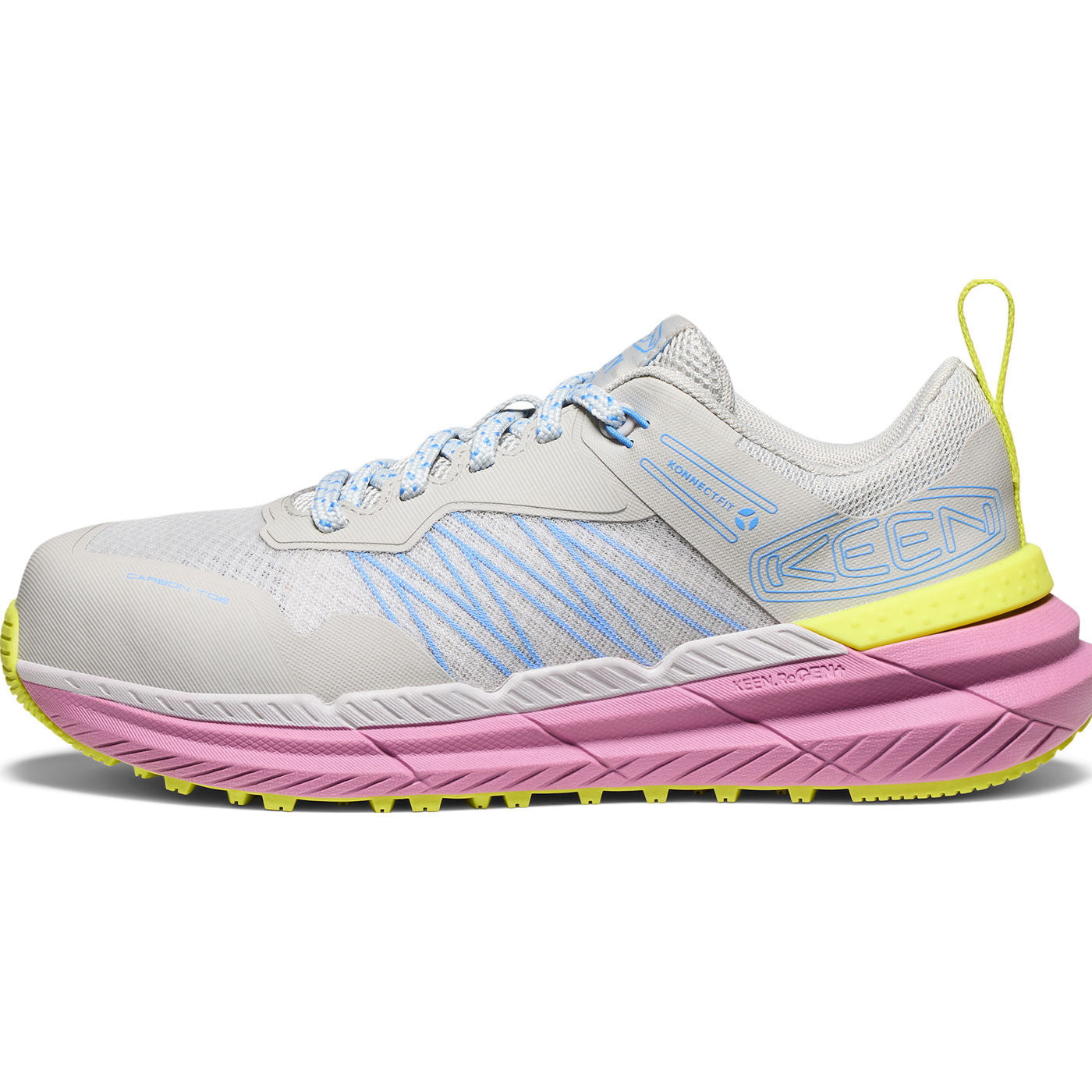 KEEN Utility Speedworks Women's Carbon Nano Toe Static-Dissipative Athletic Work Shoe - profile