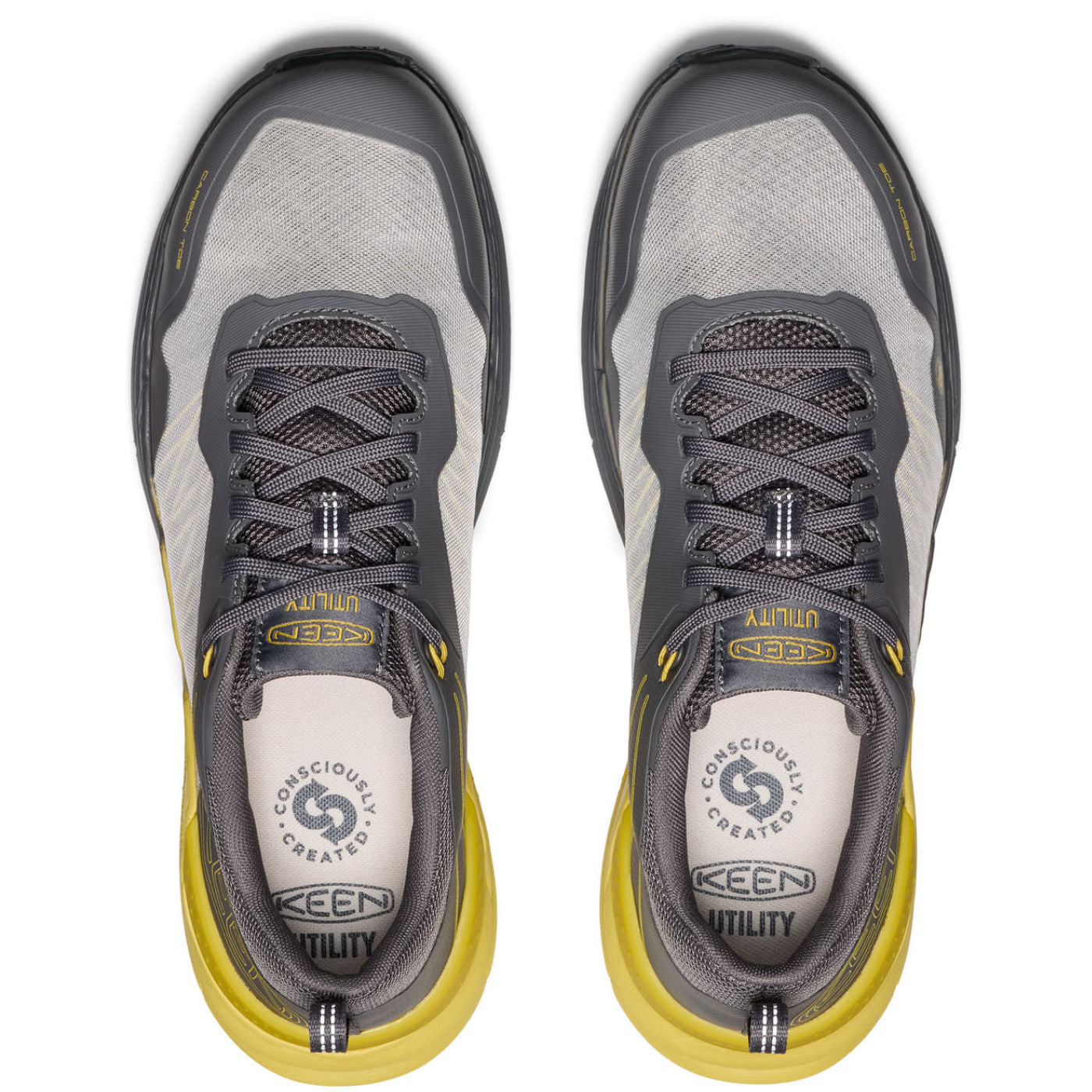 KEEN Utility Speedworks Men's Carbon Nano Toe Electrical Hazard Athletic Work Shoe - birdseye