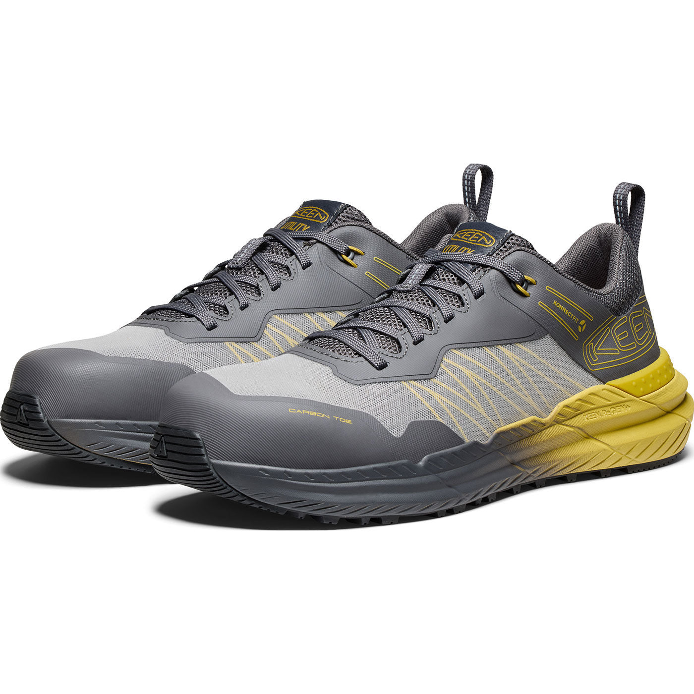 KEEN Utility Speedworks Men's Carbon Nano Toe Electrical Hazard Athletic Work Shoe - front