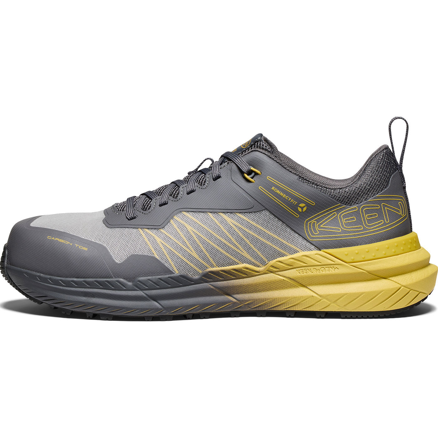 KEEN Utility Speedworks Men's Carbon Nano Toe Electrical Hazard Athletic Work Shoe - profile