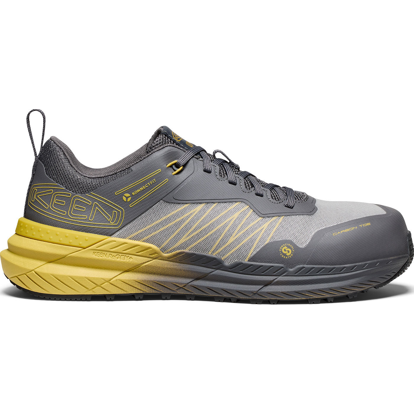 KEEN Utility Speedworks Men's Carbon Nano Toe Electrical Hazard Athletic Work Shoe - profile
