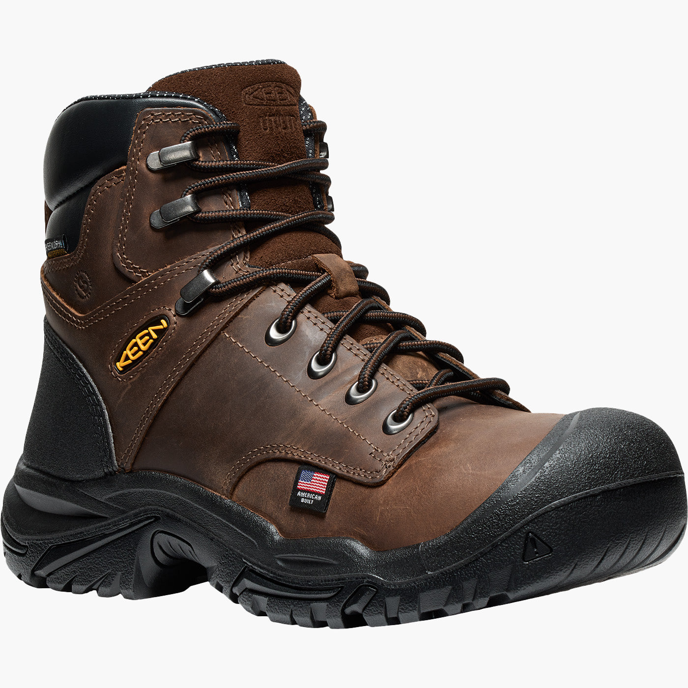KEEN Utility Mt Vernon II Men's 6-inch Steel Toe Electrical Hazard Waterproof Work Boot