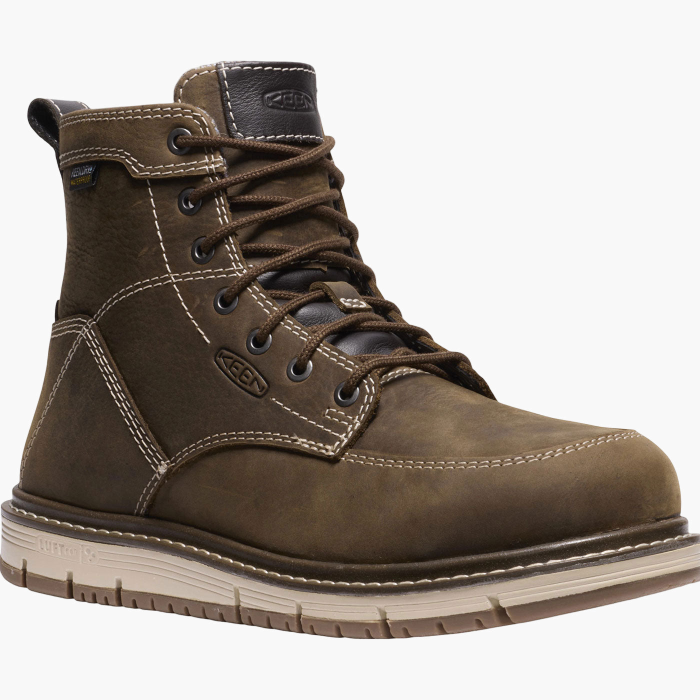 KEEN Utility San Jose Wedge Women's 6 inch Aluminum Toe Electrical Hazard Waterproof Work Boot