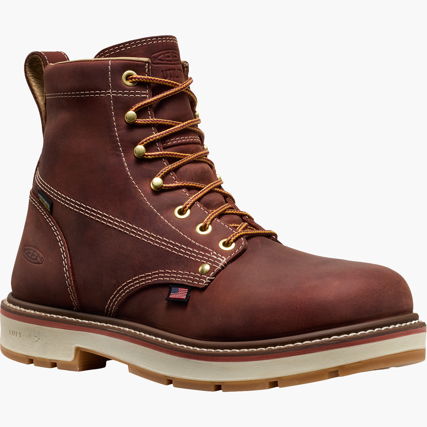 KEEN Utility Liberty Men's 6-inch Electrical Hazard Waterproof Work Boot