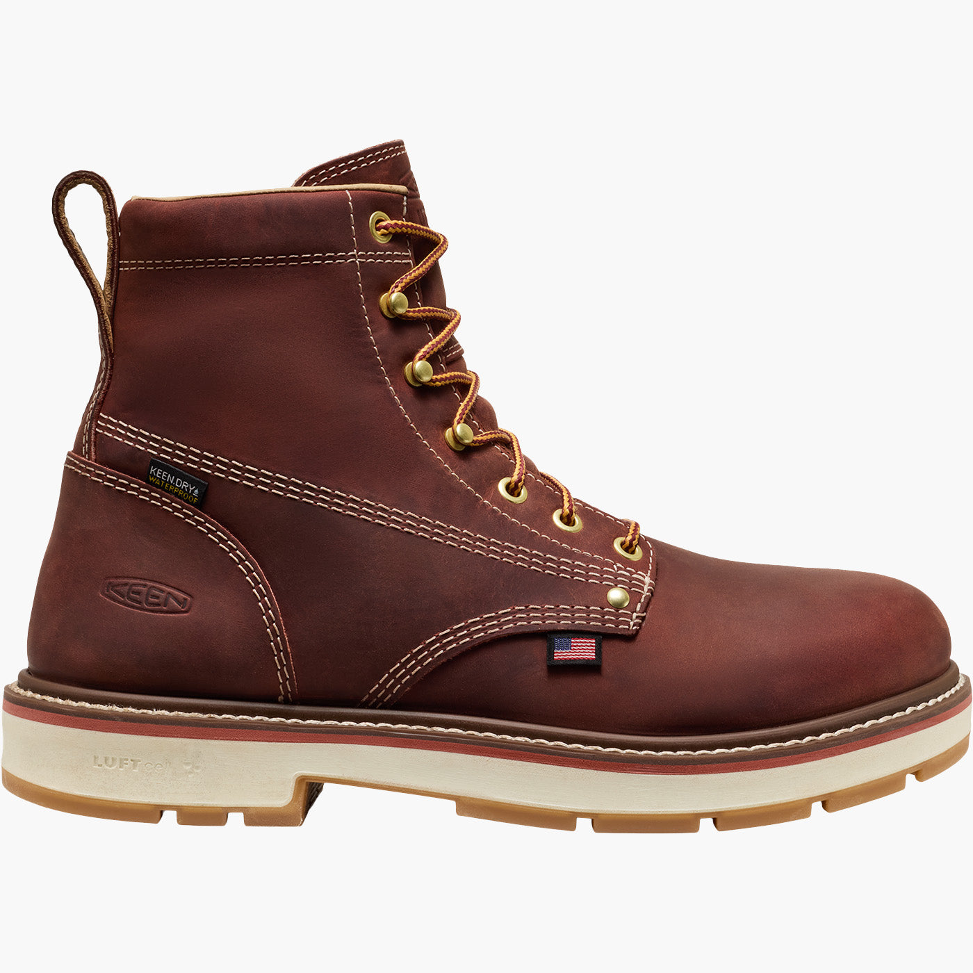 KEEN Utility Liberty Men's 6-inch Electrical Hazard Waterproof Work Boot