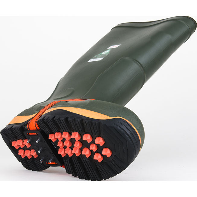 K1 Series High Profile Mid-Sole Unisex Adjustable Ice Cleats - birdseye