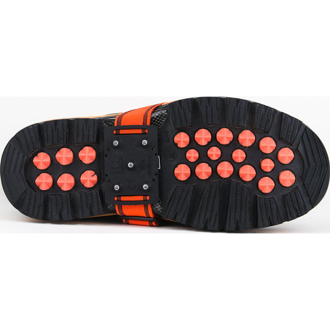 K1 Series High Profile Mid-Sole Unisex Adjustable Ice Cleats - outsole