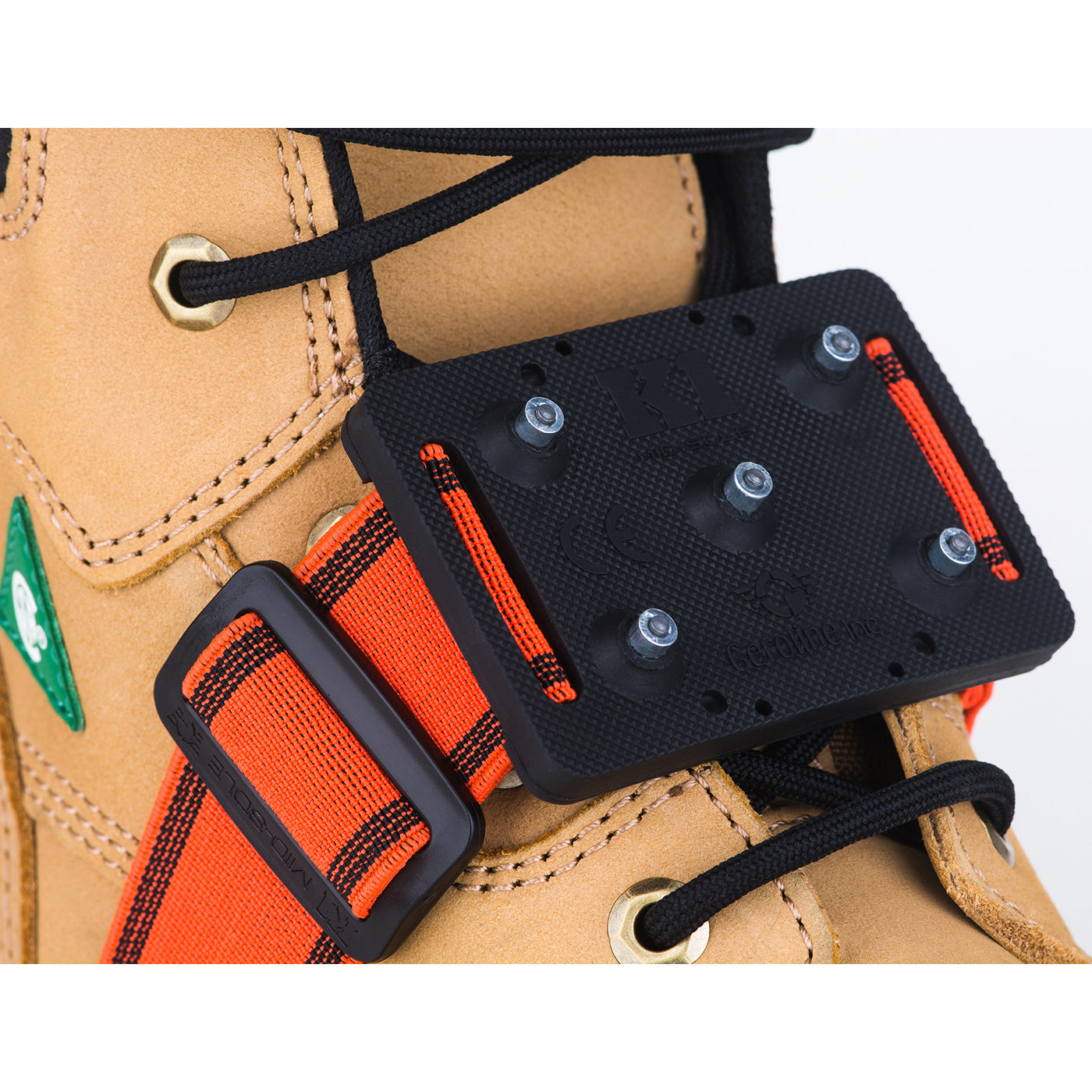 K1 Series Original Mid-Sole Unisex Adjustable Ice Cleats - birdseye