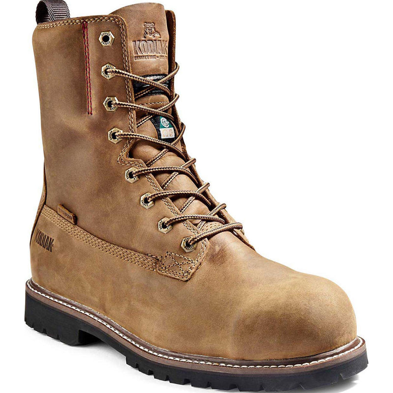 Kodiak McKinney Men's 8-inch CSA Composite Toe Puncture-Resisting Waterproof Work Boot - main