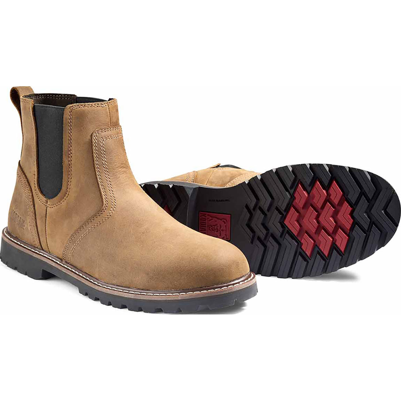 Kodiak McKinney Men's Electrical Hazard Waterproof Chelsea Work Boot - front