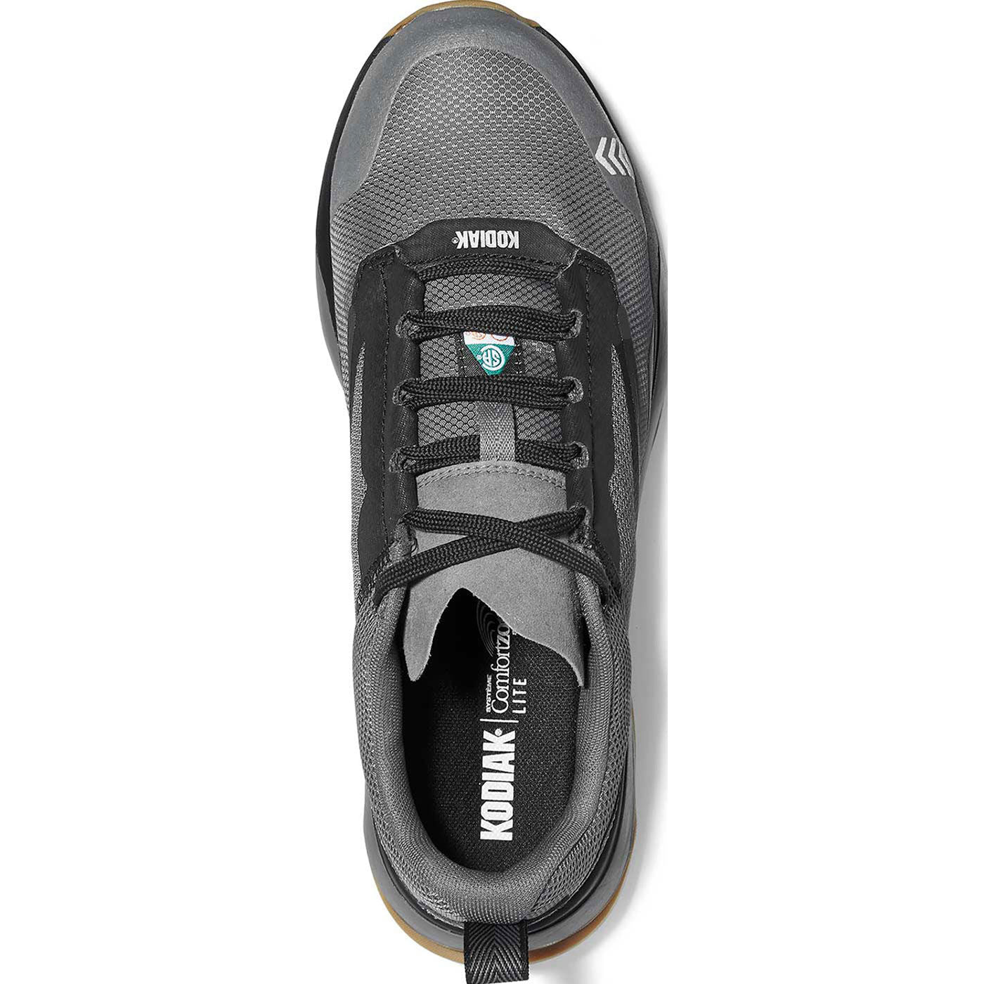 Kodiak Quicktrail Low Men's CSA Composite Toe Electrical Hazard Puncture-Resisting Athletic Work Shoe - birdseye