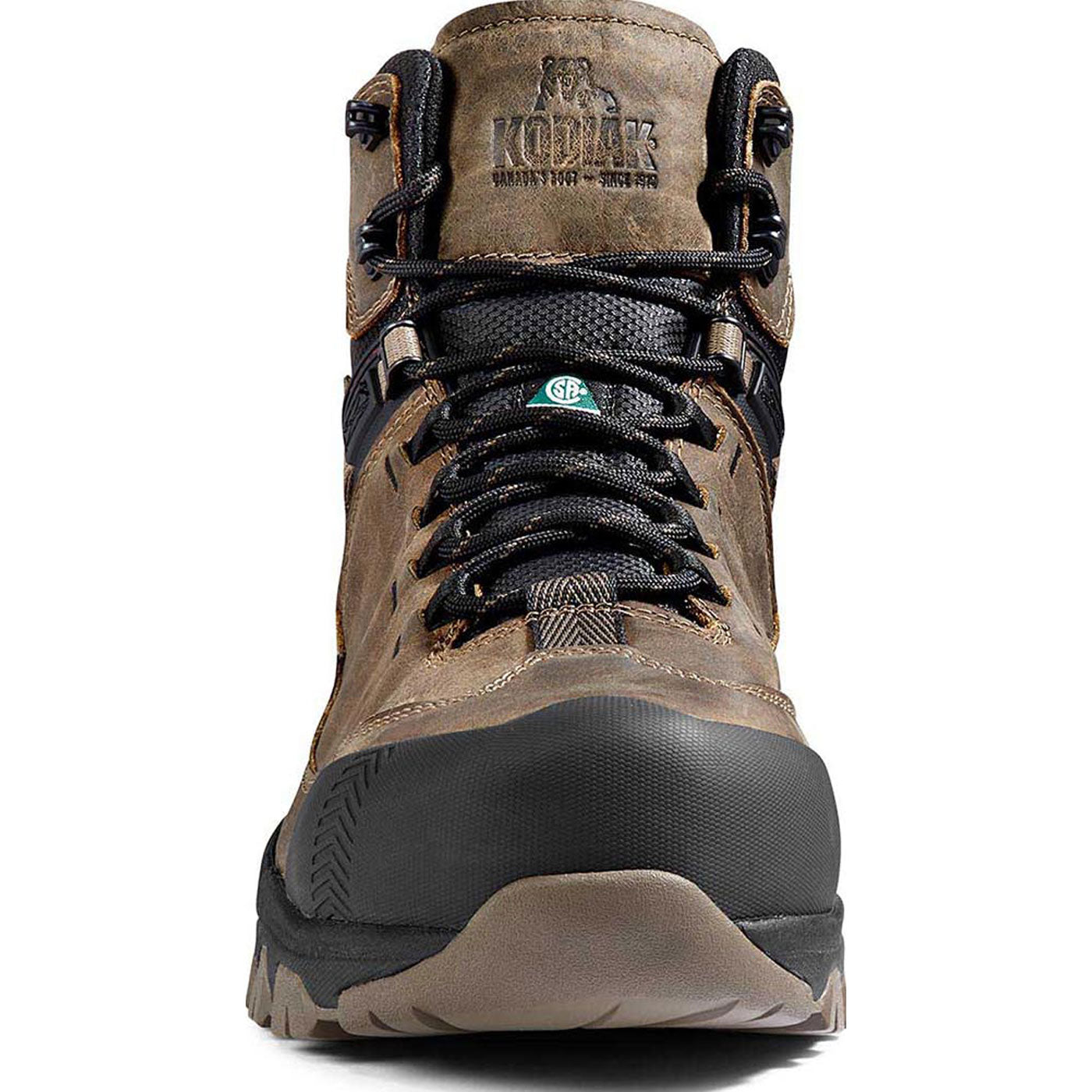 Kodiak Quest Bound Men's 6-Inch CSA Carbon Nano Toe Electrical Hazard Puncture-Resisting Waterproof Work Boot - front