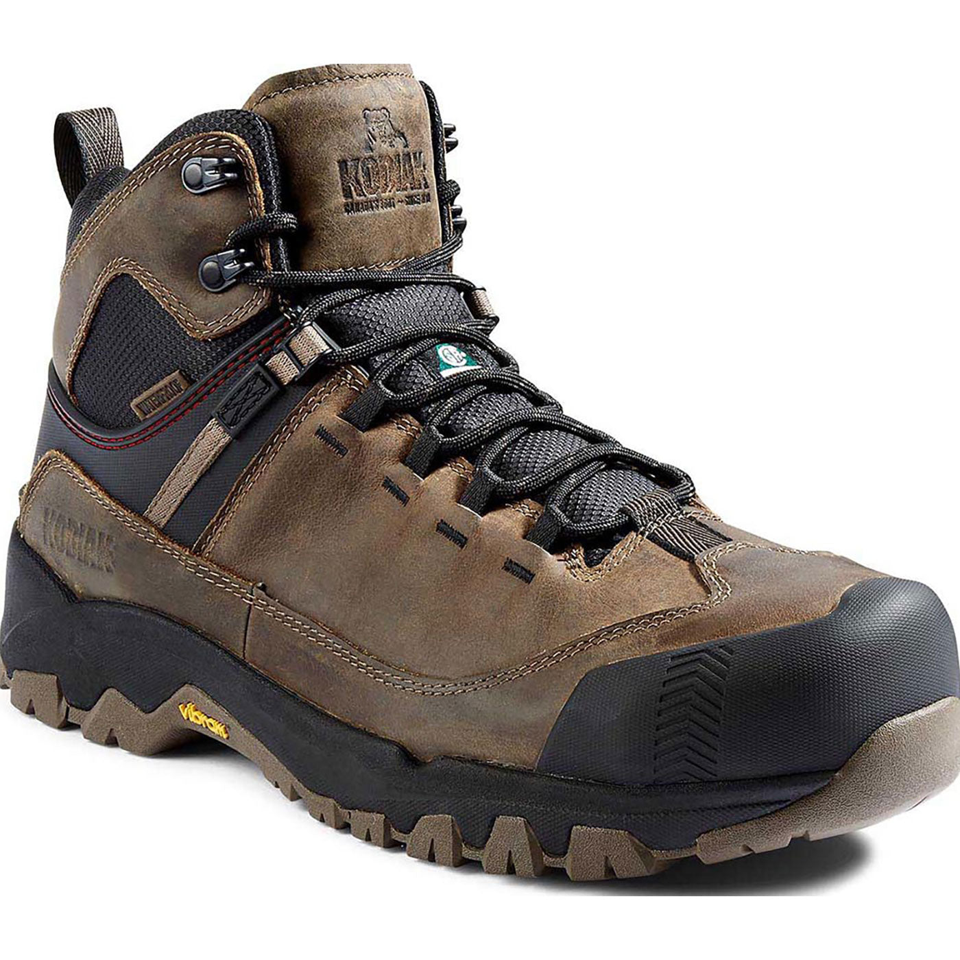 Kodiak Quest Bound Men's 6-Inch CSA Carbon Nano Toe Electrical Hazard Puncture-Resisting Waterproof Work Boot - main