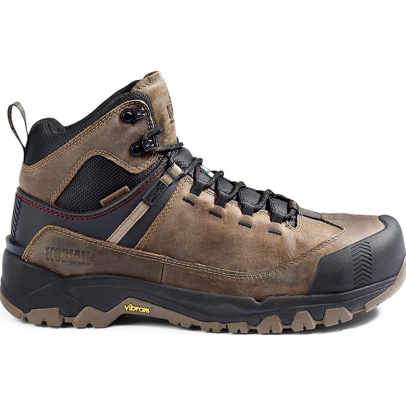 Kodiak Quest Bound Men's 6-Inch CSA Carbon Nano Toe Electrical Hazard Puncture-Resisting Waterproof Work Boot - profile