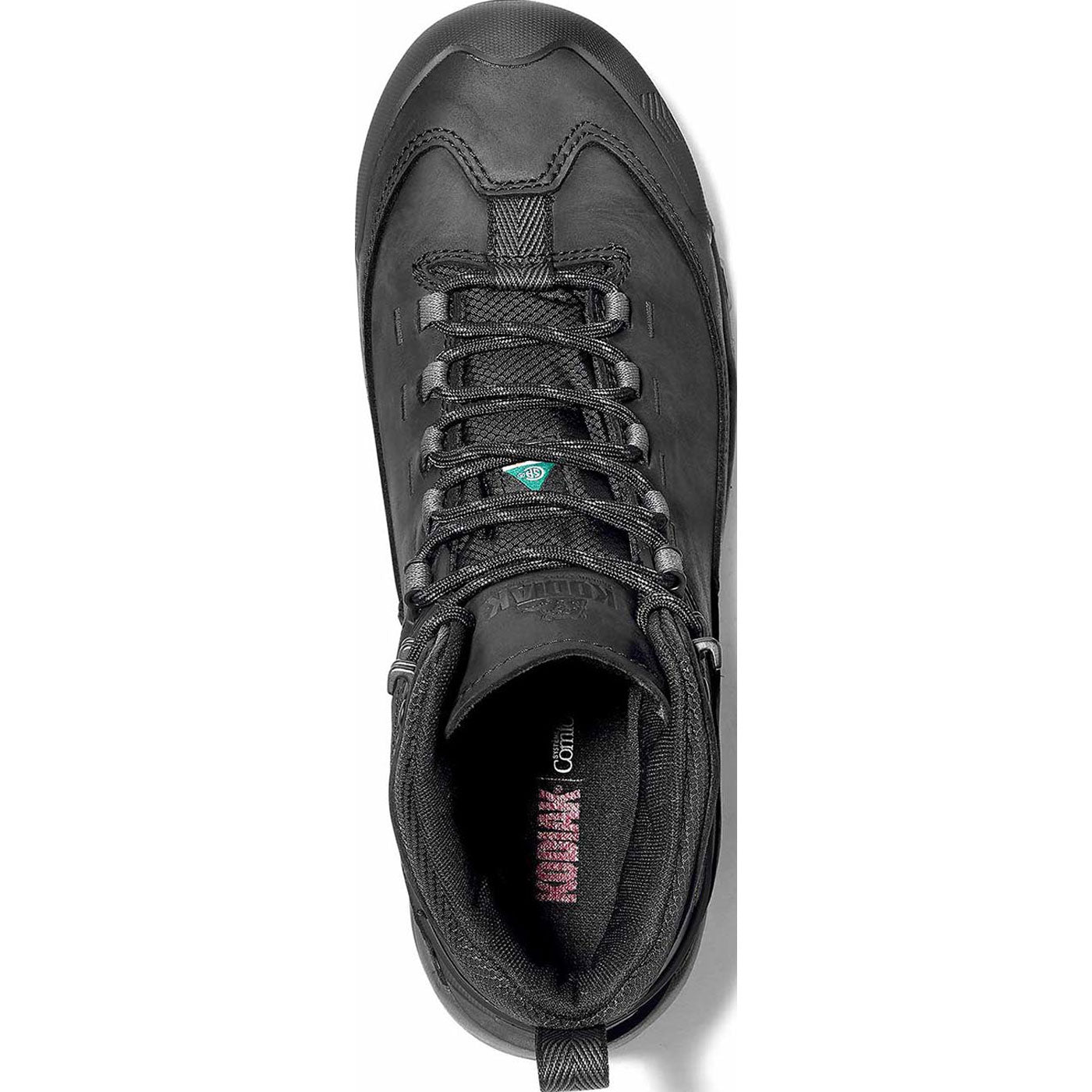 Kodiak Quest Bound Men's 6-Inch CSA Carbon Nano Toe Electrical Hazard Puncture-Resisting Waterproof Work Boot - birdseye