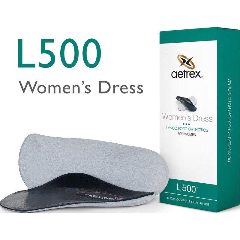 Aetrex Women's Dress 3/4 Medium/High Arch Orthotic - main