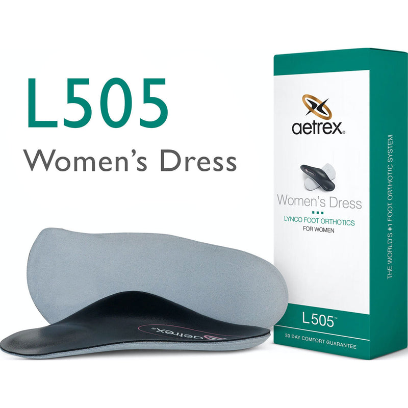 Aetrex Women's Dress 3/4 Medium/High Arch with Metatarsal Support Orthotic - main