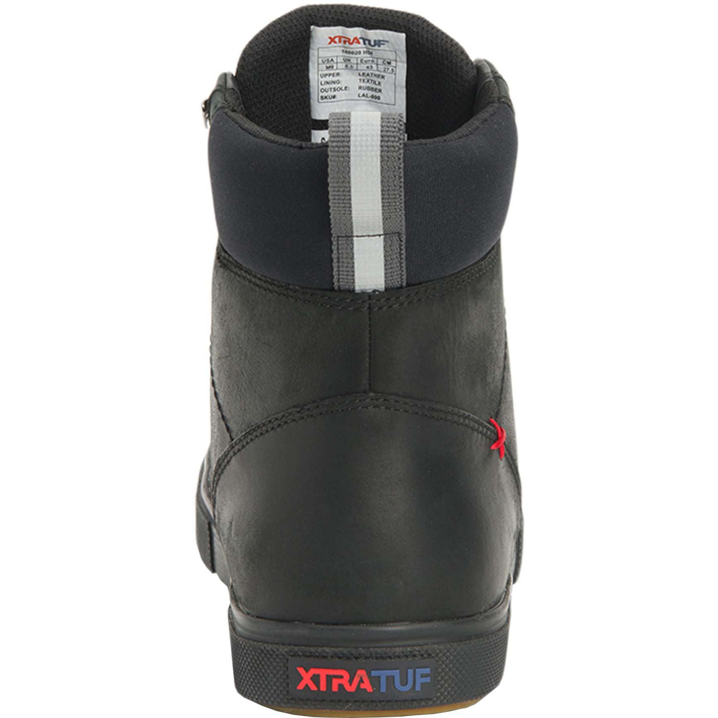 Men's 6 in Leather Lace Ankle Deck Boot - back