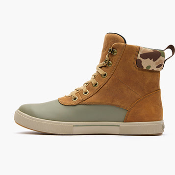 Men's 6 in Leather Lace Ankle Deck Boot - profile