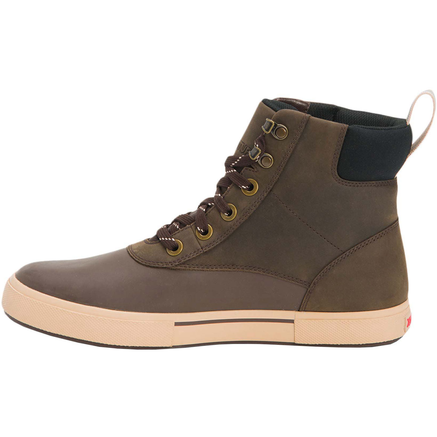 Men's 6 in Leather Lace Ankle Deck Boot - profile