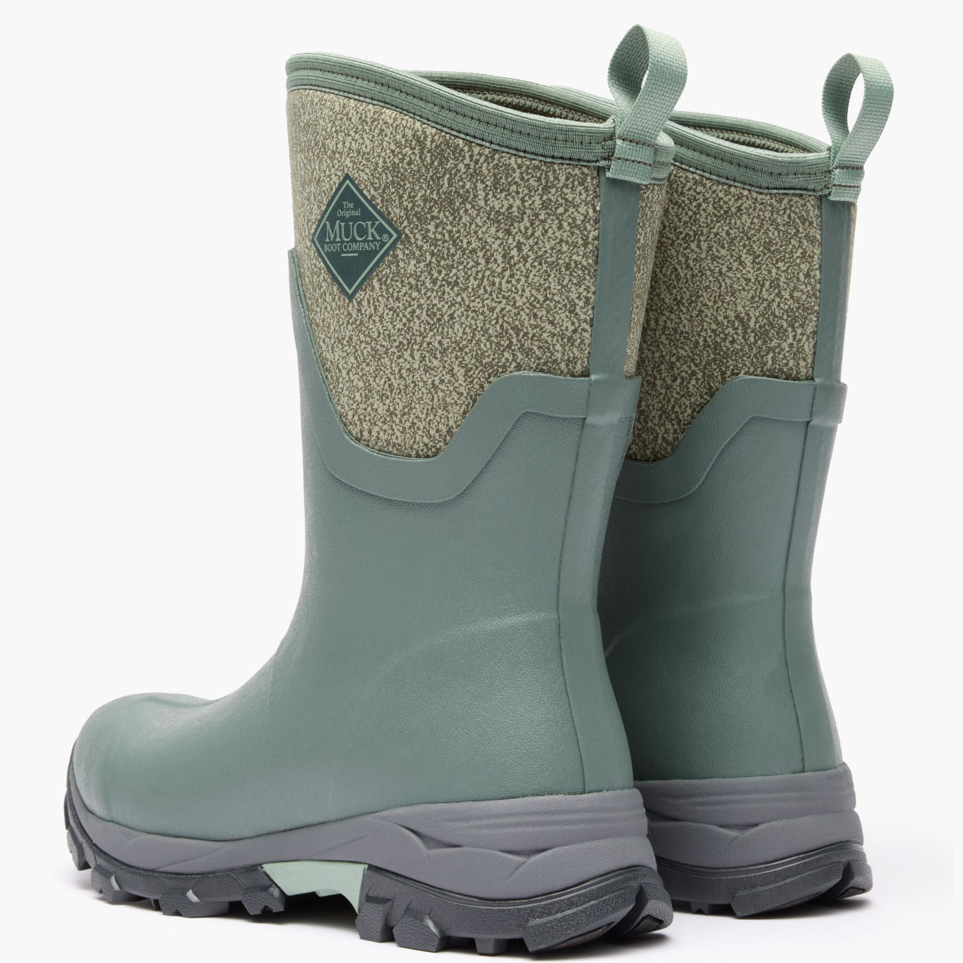 Women's Arctic Ice Mid Boot + Vibram Arctic Grip A.T. - back